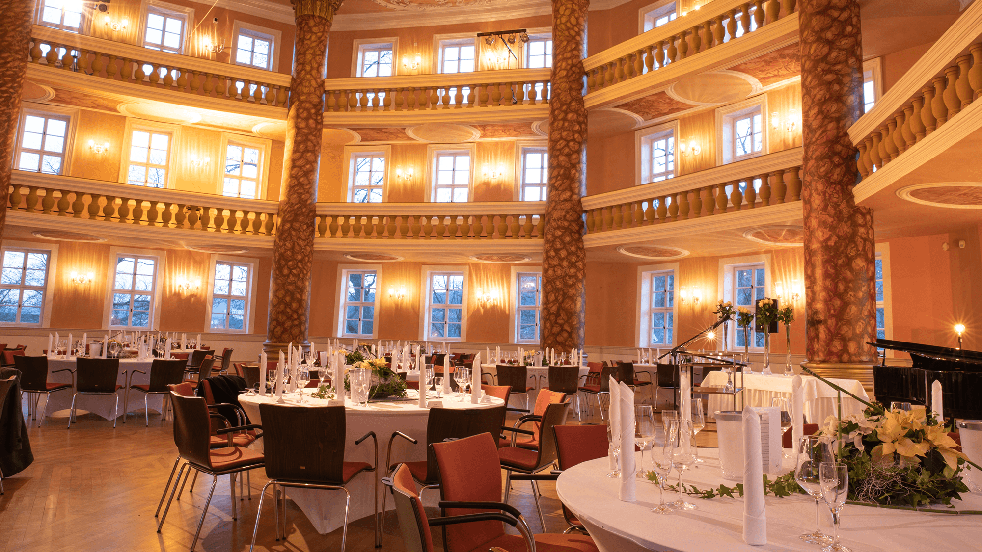 Feierliche Ehrungsveranstaltung im Achtecksaal des Schlosses Sondershausen