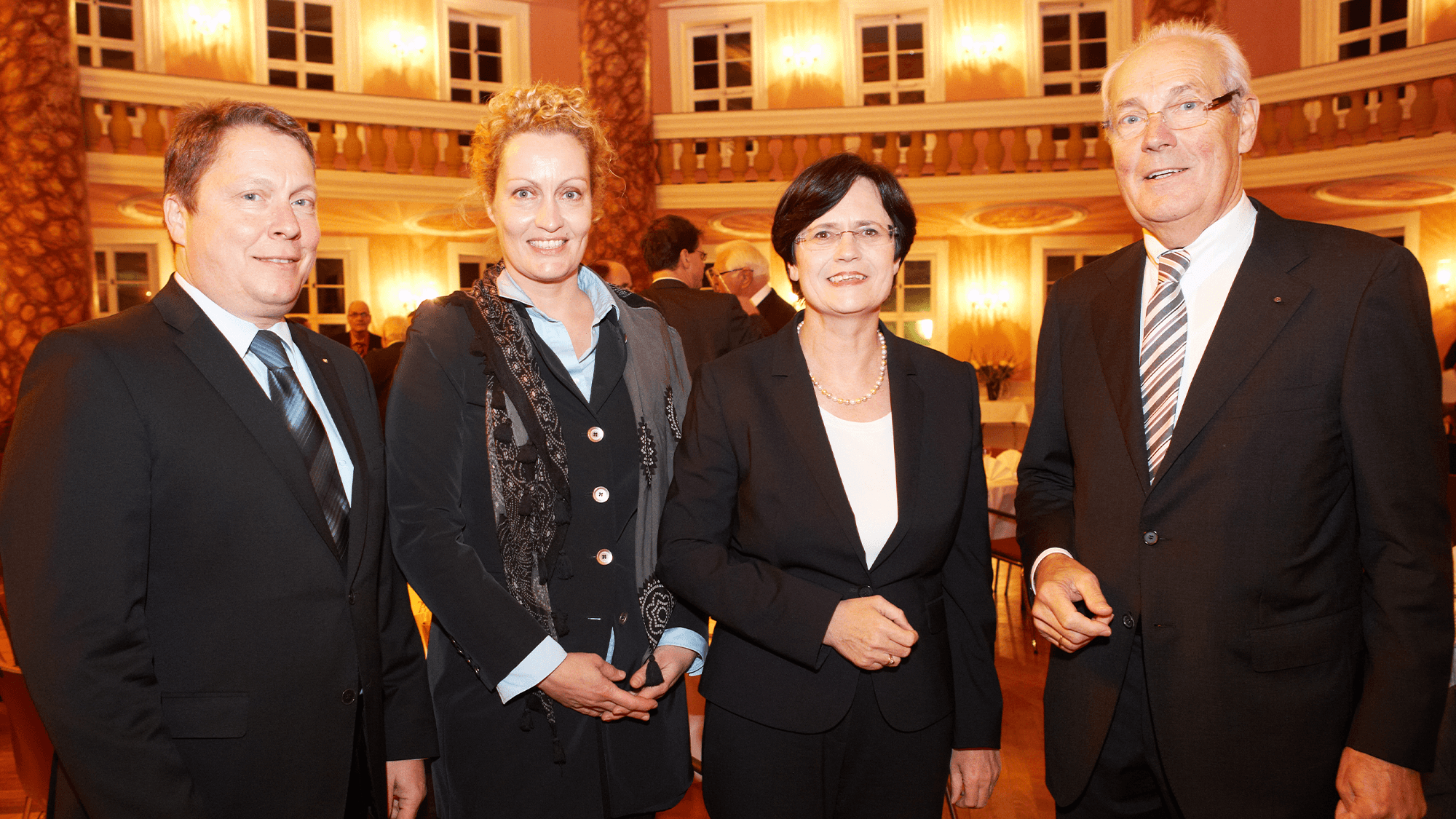 Sven Hohorst, Tordis Eulenberg, Christine Lieberknecht und Wolfgang Hohorst, 2012